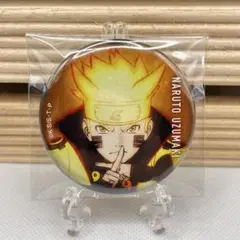 NARUTO ベースヤードトーキョー　BGイラスト 缶バッジ　うずまきナルト