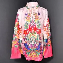【新品未使用】男女兼用　メンズ　レディース　シャツ　ジャケット　バロック柄　②⑦