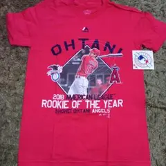 エンジェルスタジアムにて購入、新品KIDS向け、大谷翔平選手、ROY記念Tシャツ