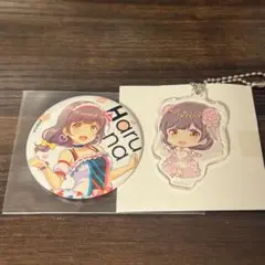 オンゲキ 音ゲーフェス限定 缶バッチ アクリルキーホルダー 桜井春菜