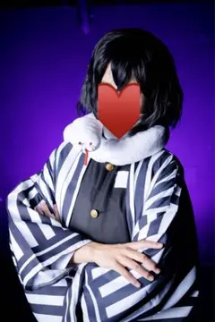 鬼滅の刃 伊黒小芭内 蛇 コスプレ ウィッグ