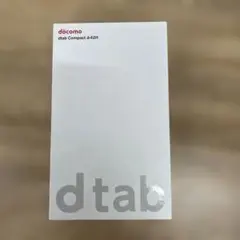 docomo dtab Compact d-02H 本体　新品