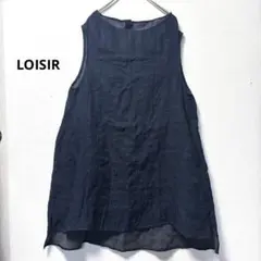LOISIR★綿麻ノースリーブ
