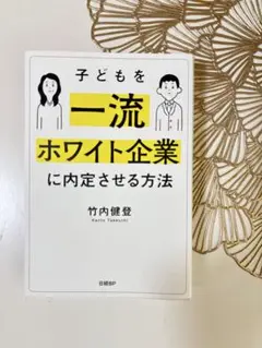＊子どもを一流ホワイト企業に内定させる方法＊竹内健登＊就職　インターン