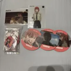 チェンソーマン コースター カード ランダムセット 缶バッジ マキマ