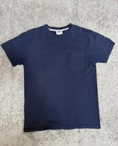 Pherrow’s／フェローズ ポケット付きピグメントTシャツ “Navy”