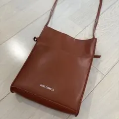 【即購入OK】【未使用】MONO COMME CA ブラウンショルダーバッグ