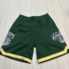 HUF バスケットボールパンツ ダークグリーン