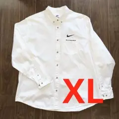 Supreme NIKE Cotton Twill Shirt シャツ Supreme Nike Cotton Twill Shirt White Men's - SS21 - US