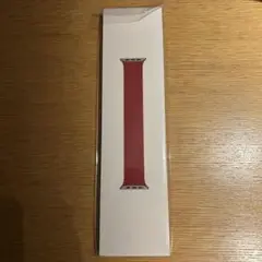 【純正品】Apple Watch ブレイデッドソロループ レッド 44 サイズ5