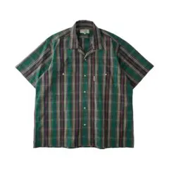 ARGYLE CLUB アーガイルクラブ　比翼フィッシングシャツ　ナイロン　M ARGYLE CLUB アーガイルクラブ 比翼フィッシングシャツ ナイロン