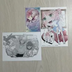 特典のみ★花秘める君のメテオール　イラストカード　ペーパー