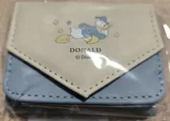 新品　未開封ディズニー ドナルド・ダック 三つ折財布 ミニウォレット　小銭入れ