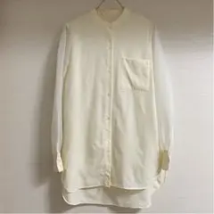 Demi Luxe BEAMS / ノーカラー シャツ