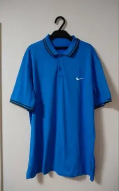 Nike ポロシャツ 青色 半袖