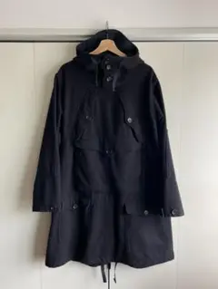 エンジニアードガーメンツ/WOOL OVER PARKA/ブラック/S/XS/M