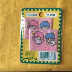 レトロ サンリオ キキララ ワッペン