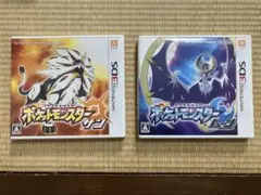 Nintendo3DSソフト　ポケットモンスター サン・ムーン セット
