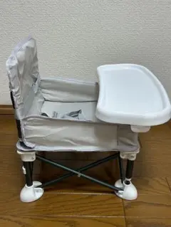 ポータブルハイチェア グレー