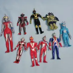 ウルトラマンフィギュア 9体セット