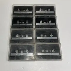【中古/ジャンク】　カセットテープ　ノーマルバイアス　8本　まとめ売り