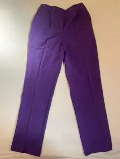 紫色 スラックス