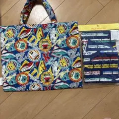 新幹線レッスンバック　お着替え袋
