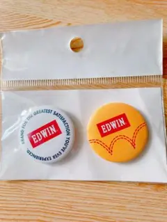 EDWIN バッジセット 2個入り