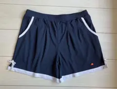 ellesseエレッセ＊ウィンザーコラボモデル＊リボンの可愛い紺のショートパンツ