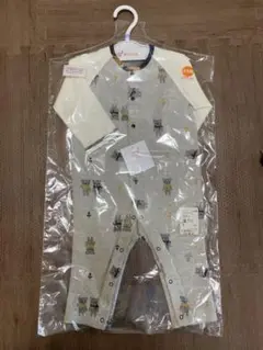 新品未使用！赤ちゃんの城ロンパース 80cm グレー