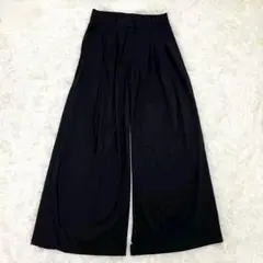 Dazy シーイン (M) タック入り ワイドパンツ ハイウエスト 美脚効果