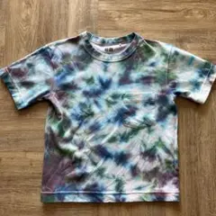 UNIQLO U タイダイ柄 Tシャツ 120 速乾 スポーツ