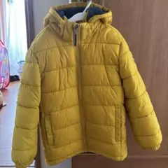 最終値下げ‼️H&M イエロー ダウンコート サイズ130