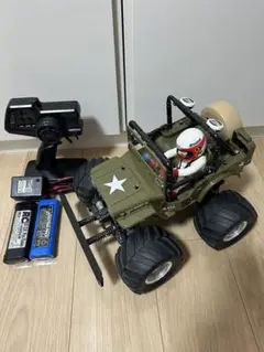 田宮タミヤXBフルセットワイルドウイリーバッファロー号仕様LED