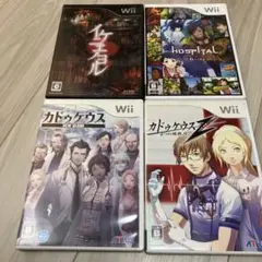 wiiのレアなソフト4本セット