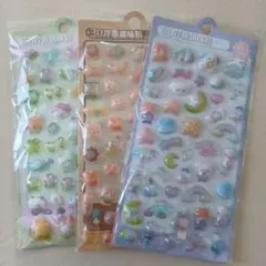ボンボンドロップシール　3Dシール　ぷくぷくシール