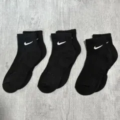 Nike エブリデイクッショントレーニングアンクルソックス 23-25cm 3P