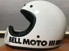 BELL Moto3 復刻モデル白　Lサイズ　ほぼ新品 新品復刻版 BELL MOTO3 ヘルメット Lサイズ 白ホワイト｜Yahoo