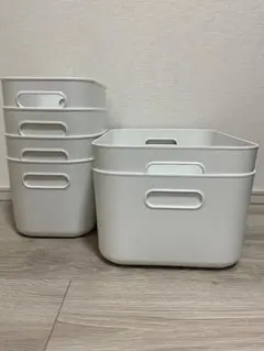 無印良品 やわらかポリエチレンケース　6個セット