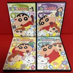 クレヨンしんちゃん　アニメ　DVD　4枚セット　29