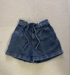 レディース　デニムショートパンツ