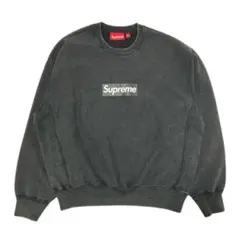 Supreme Washed Box Logo Crewneck 25SS