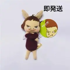 奈良美智 マスコット キーホルダー ブラックガードエンジェル ぬいぐるみ