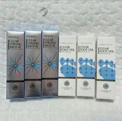クリアストロングショット クリアフットヴェール 6本セット 北の快適工房
