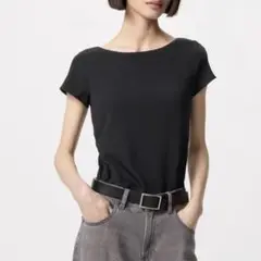 エアリズムコットンローバックブラTシャツ