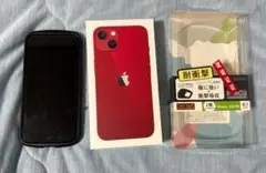 値下げ可　iPhone 13 レッド 512GB　simフリー　オマケ多数