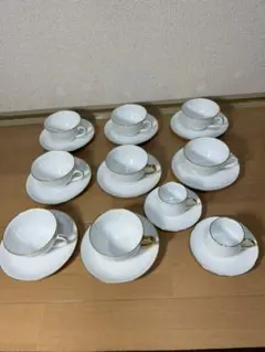 216 大倉陶園 カップu0026ソーサー 10客 金彩 未使用