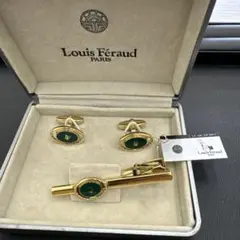 Louis Féraud カフリンクス & タイバー セット