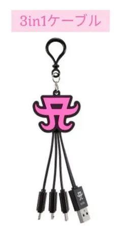 浜崎あゆみ 3in1ケーブル