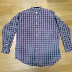 Ralph Lauren Blake Lサイズ 長袖シャツ ネイビー/レッド